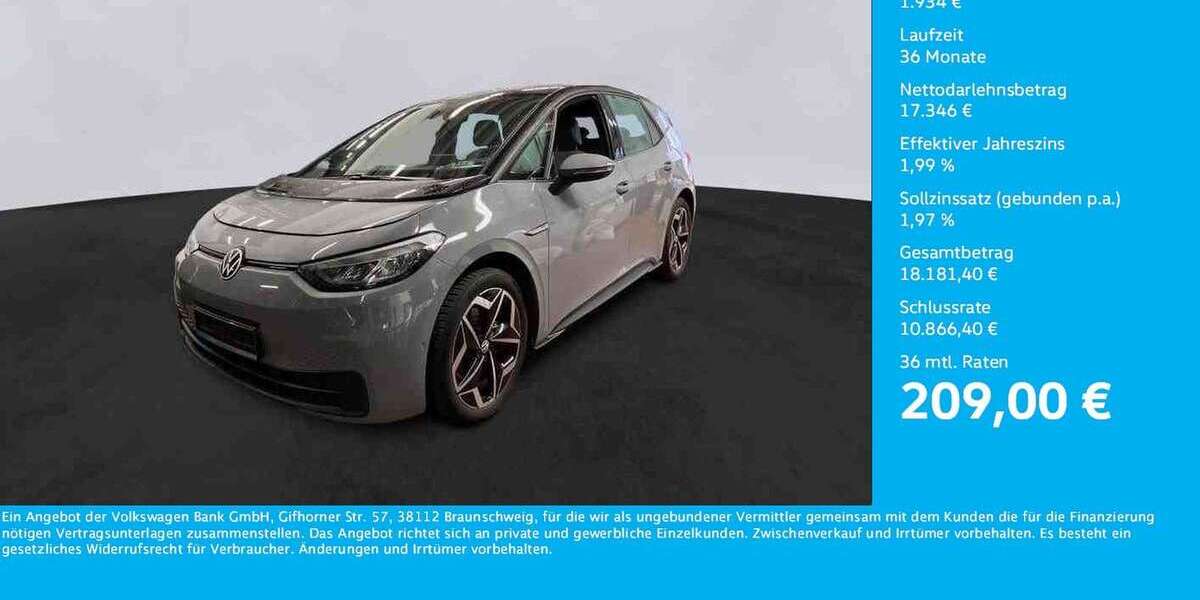VW ID.3 23.200 km 19.280 &euro; Unna 59423