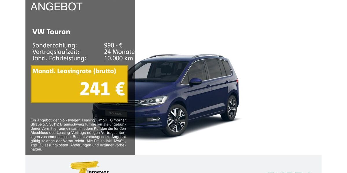 VW Touran 14.935 km 38.220 &euro; Werdohl 58791