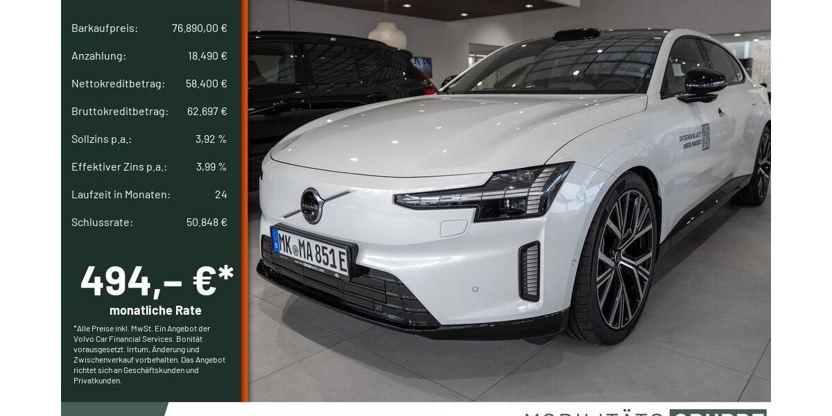 Volvo ES90 3.471 km 76.890 &euro; Lüdenscheid 58507