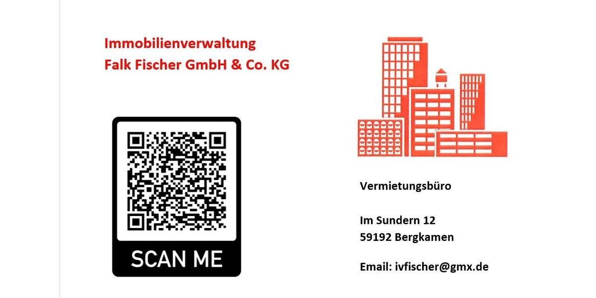 Etagenwohnung Bergkamen - 2 Zimmer, 51 m&sup2;, 449&euro; | Angebot:25999752