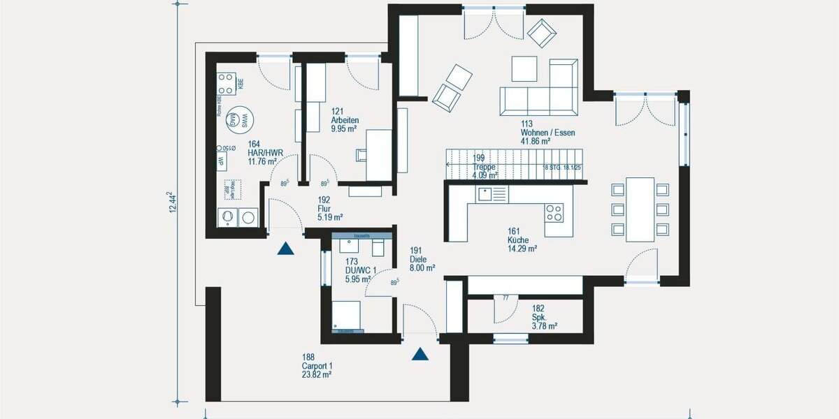 Individuelles Einfamilienhaus in Dortmund - Ihr Traumhaus mit allkauf Free Time Dienstleistungspaket - Einfamilienhaus Dortmund Hombruch | Angebot:27329711
