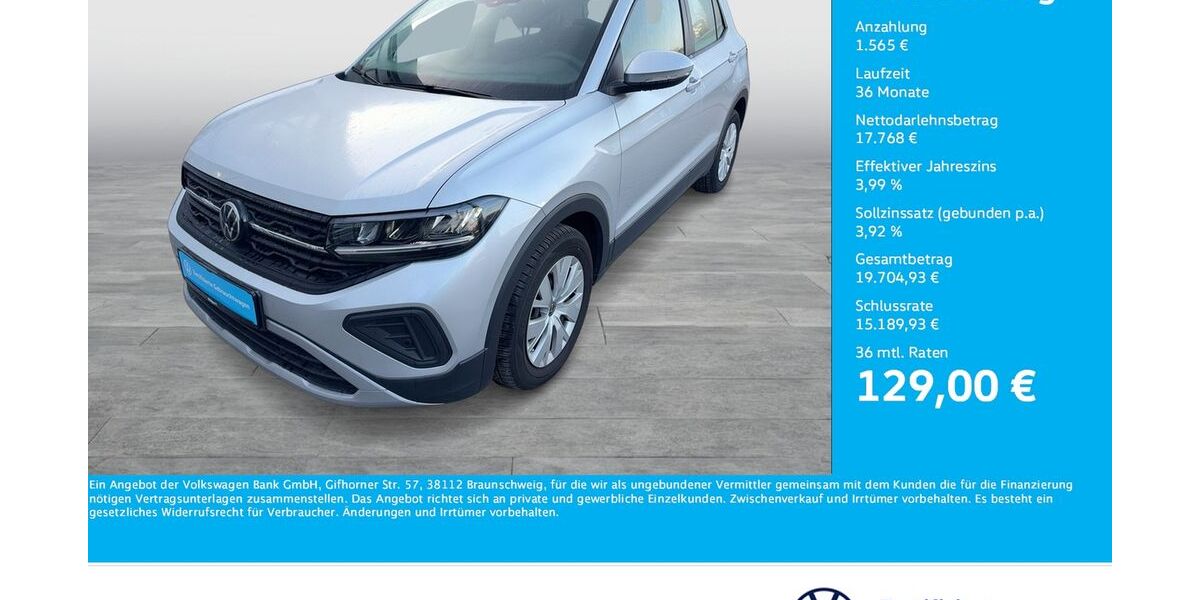 VW T-Cross 7.646 km 19.333 &euro; Dortmund 44141