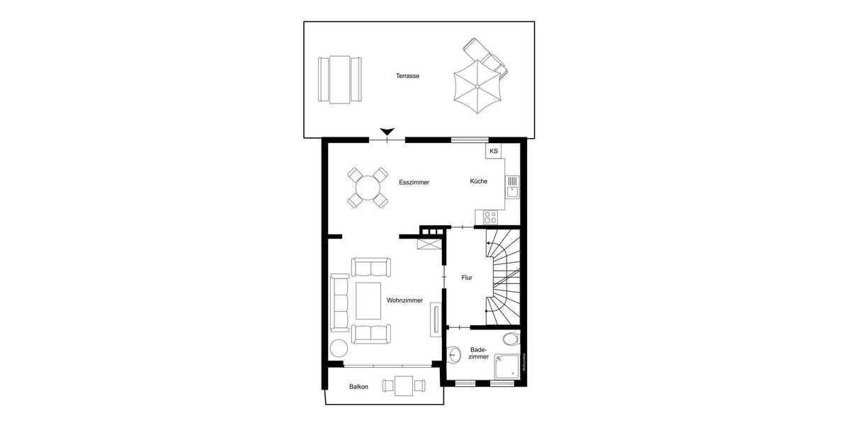 Reihenendhaus Lüdenscheid Staberg - 5 Zimmer, 122 m&sup2;, 329.500&euro; | Angebot:26244378