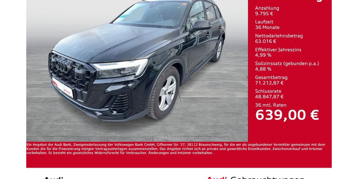 Audi Q7 19.906 km 72.811 &euro; Dortmund 44143