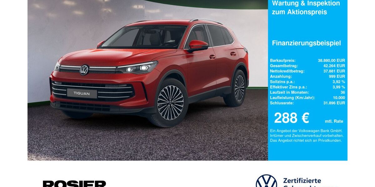 VW Tiguan 16.974 km 38.880 &euro; Menden 58706