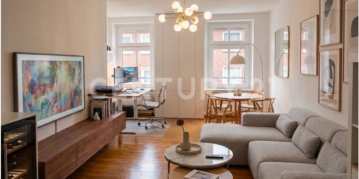 Klein aber fein: Ein Volltreffer für Eigennutzer und smarte Kapitalanleger! - Etagenwohnung Dortmund Innenstadt West | Angebot:26465755