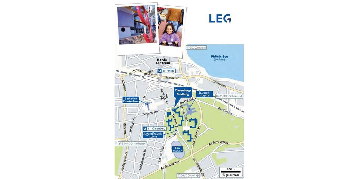 Etagenwohnung Dortmund Hörde - 3 Zimmer, 73 m&sup2;, 345&euro; | Angebot:26588028
