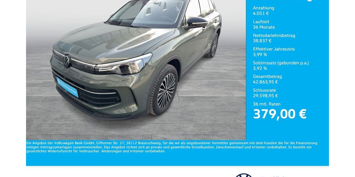 VW Tiguan 13.757 km 42.866 &euro; Bergkamen 59192