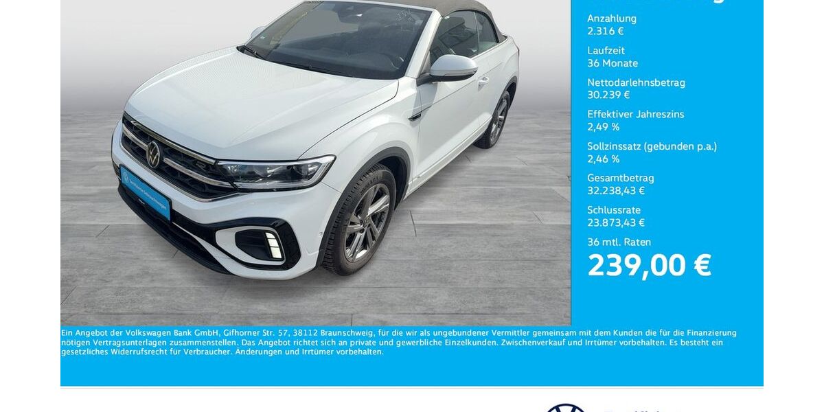 VW T-Roc 19.596 km 32.555 &euro; Bergkamen 59192