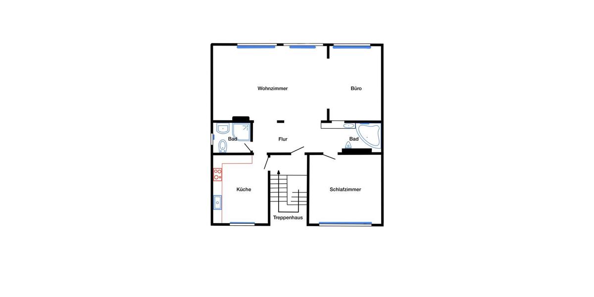 Dachgeschoßwohnung Dortmund Huckarde - 2 Zimmer, 84 m&sup2;, 1.110&euro; | Angebot:26545985