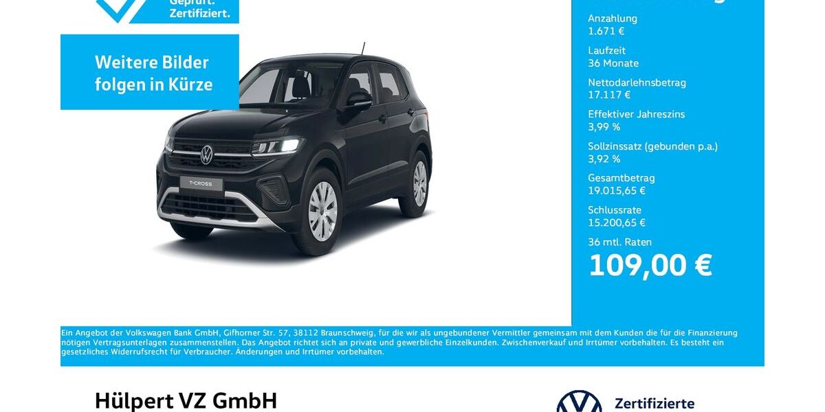 VW T-Cross 8.768 km 18.766 &euro; Dortmund 44379