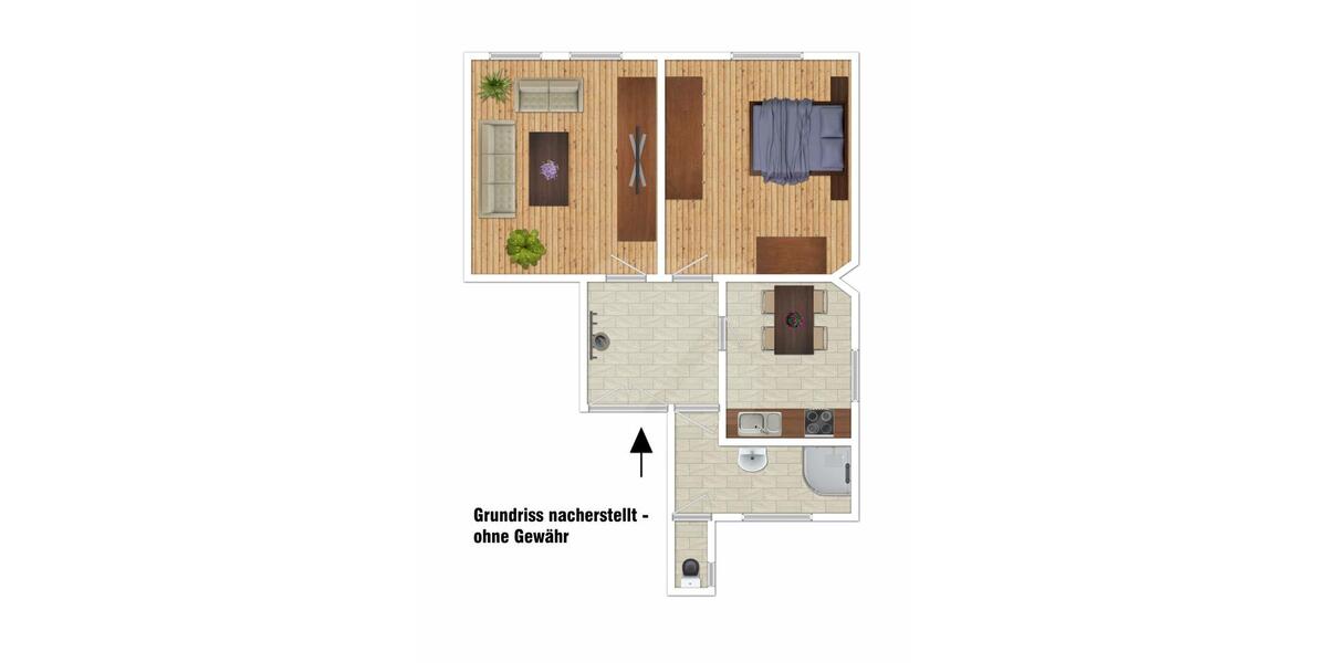 Etagenwohnung Lüdenscheid Staberg - 2 Zimmer, 58 m&sup2;, 440&euro; | Angebot:25975471