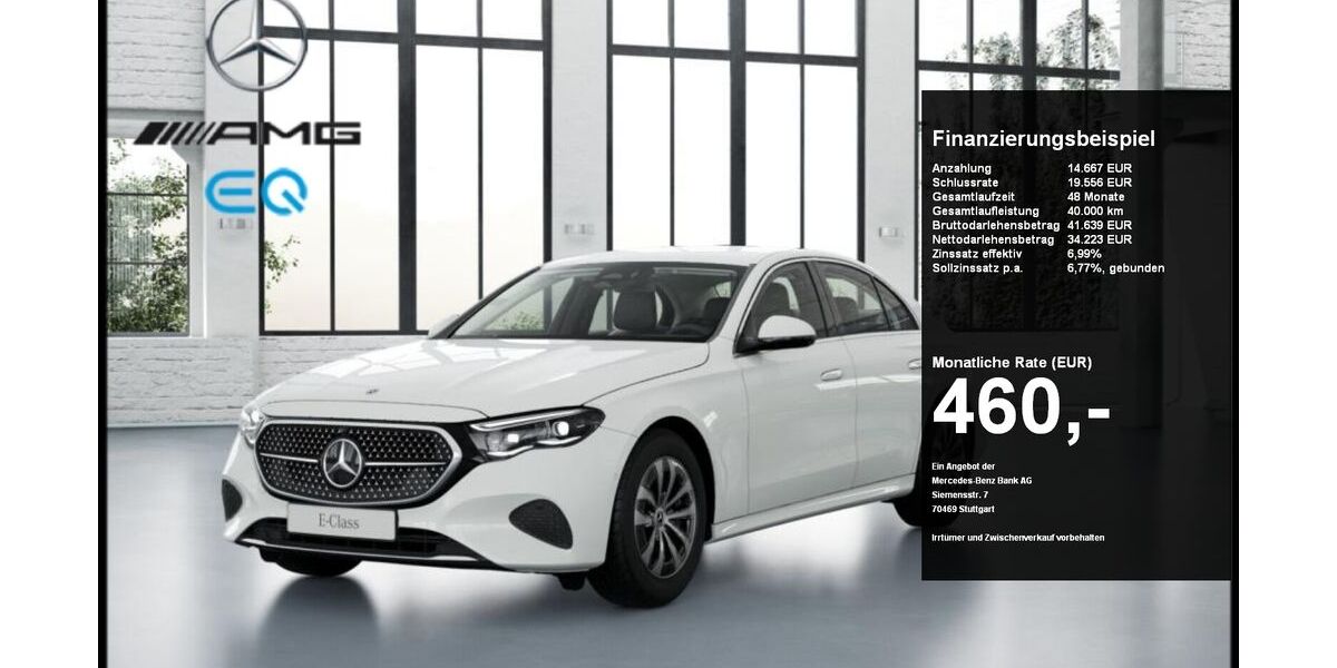 Mercedes-Benz E 220 3.244 km 48.200 &euro; Unna 59423