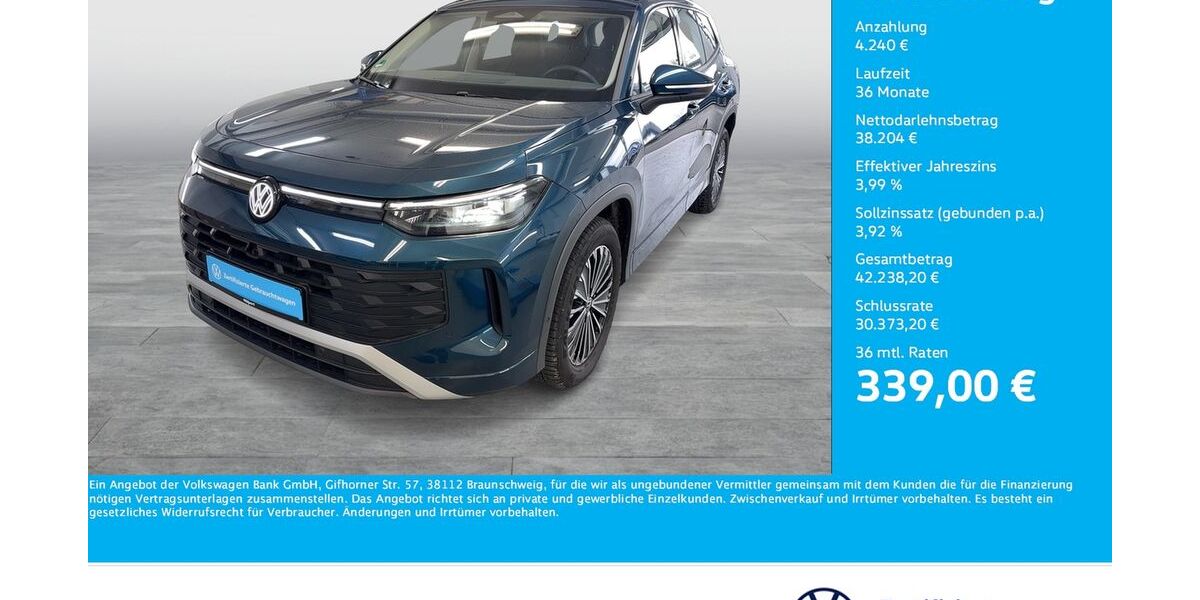 VW Tayron 8.488 km 41.488 &euro; Bergkamen 59192