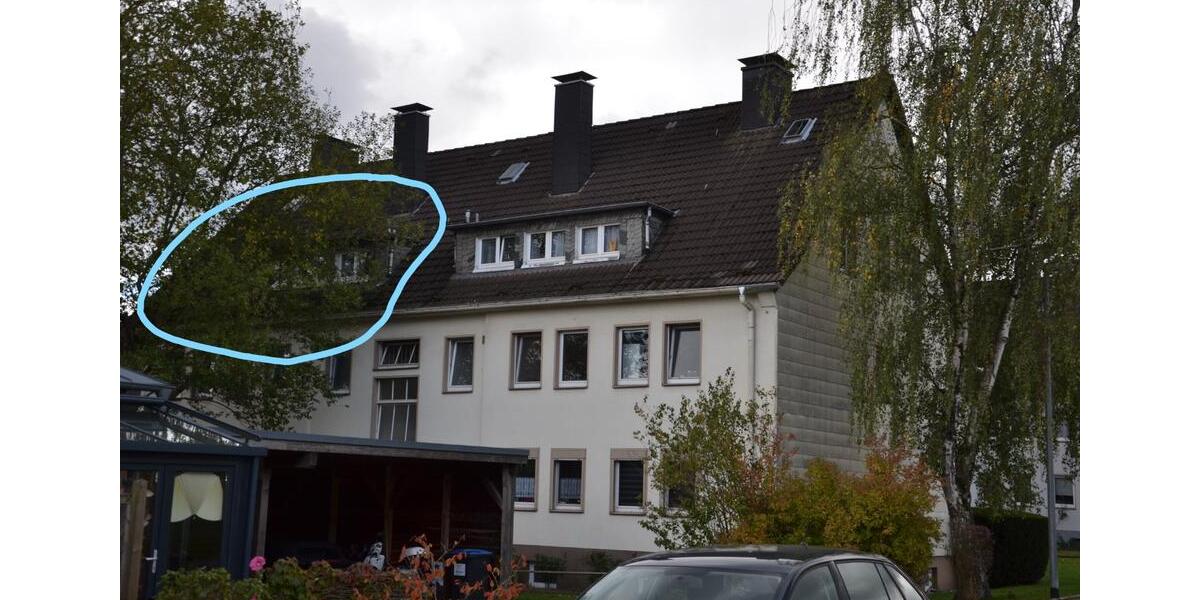 Dachgeschoßwohnung Gevelsberg - 3.5 Zimmer, 63 m&sup2;, 430&euro; | Angebot:25916586