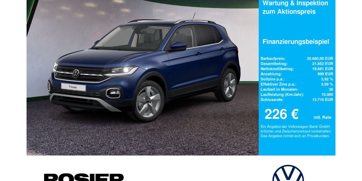 VW T-Cross 17.377 km 20.680 &euro; Menden 58706