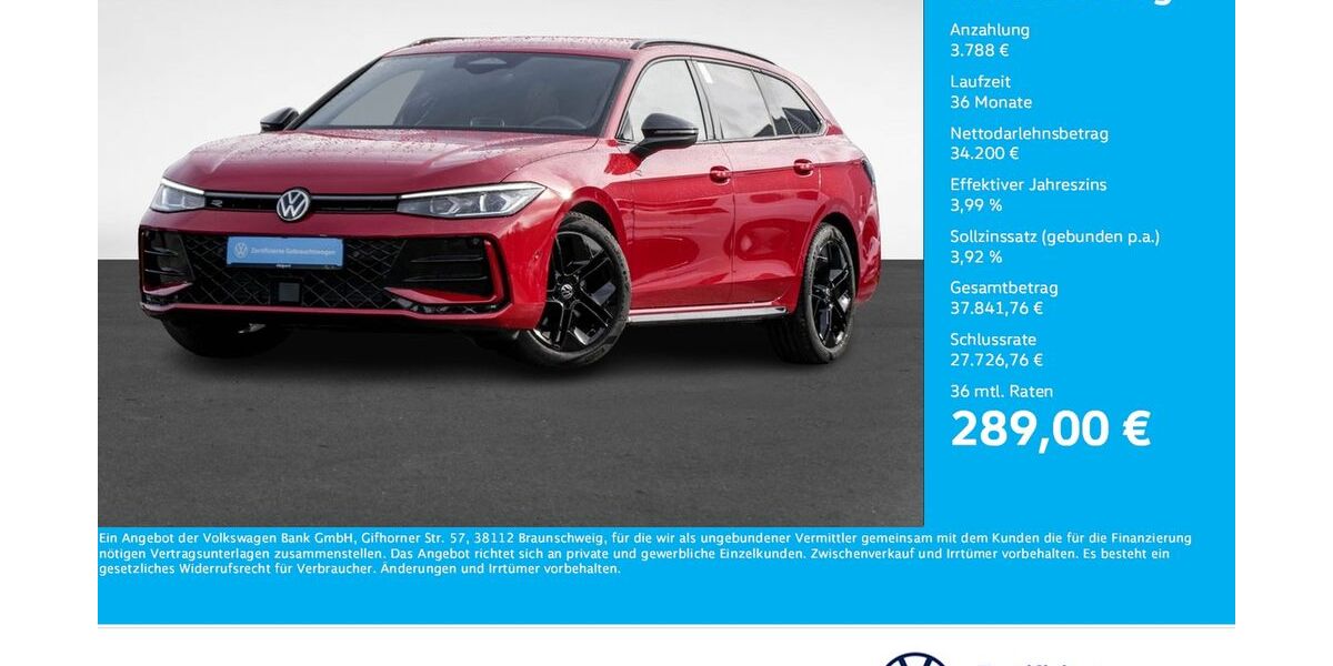 VW Passat Variant 8.480 km 35.911 &euro; Unna 59423