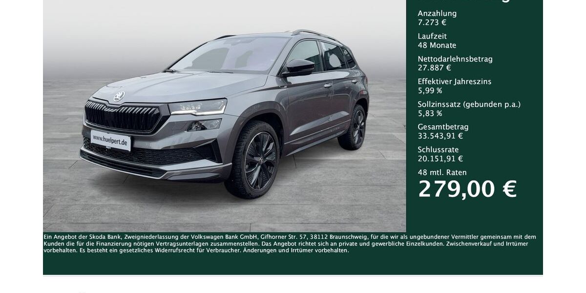 Skoda Karoq 15.763 km 35.067 &euro; Dortmund 44309