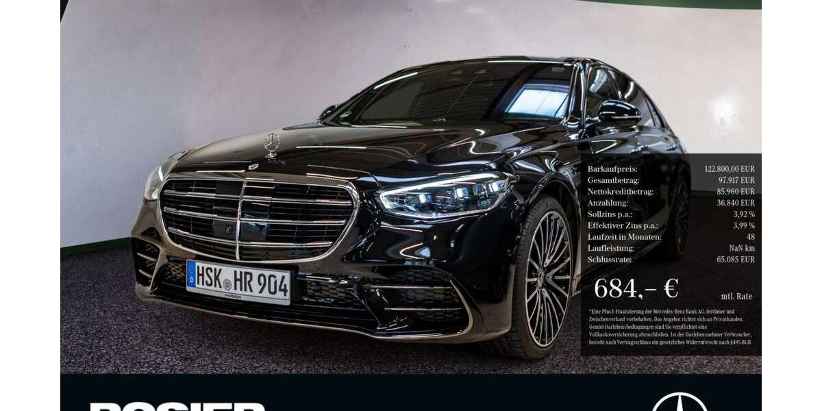 Mercedes-Benz S 350 8.000 km 122.800 &euro; Menden 58706