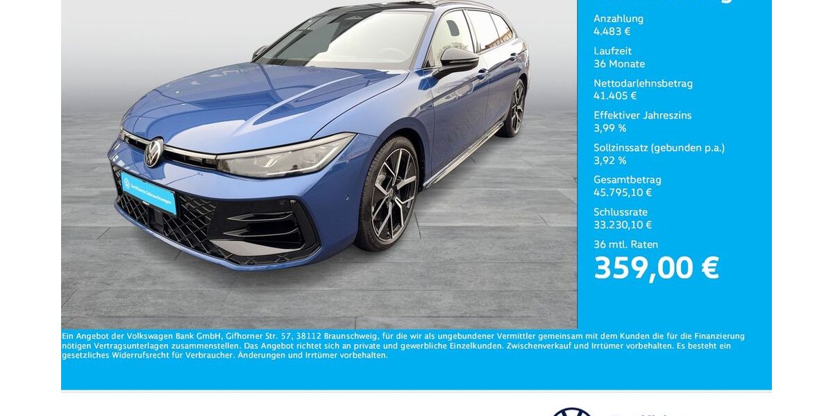 VW Passat Variant 7.454 km 43.988 &euro; Dortmund 44379