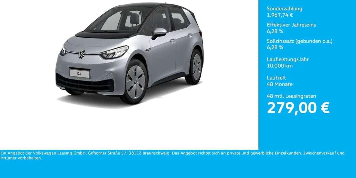 VW ID.3 25.969 km 23.314 &euro; Unna 59423