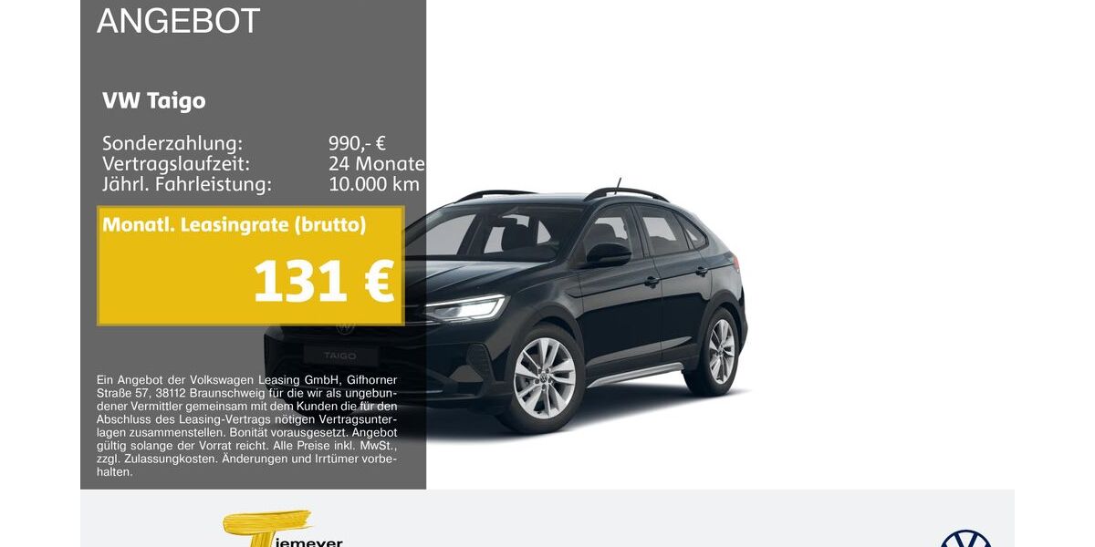 VW Taigo 7.027 km 18.990 &euro; Lüdenscheid 58507