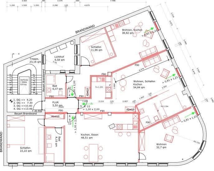 Gewerbeobjekt Dortmund Mitte - 1 Zimmer, 450 m&sup2;, 4.275&euro; | Angebot:25769098