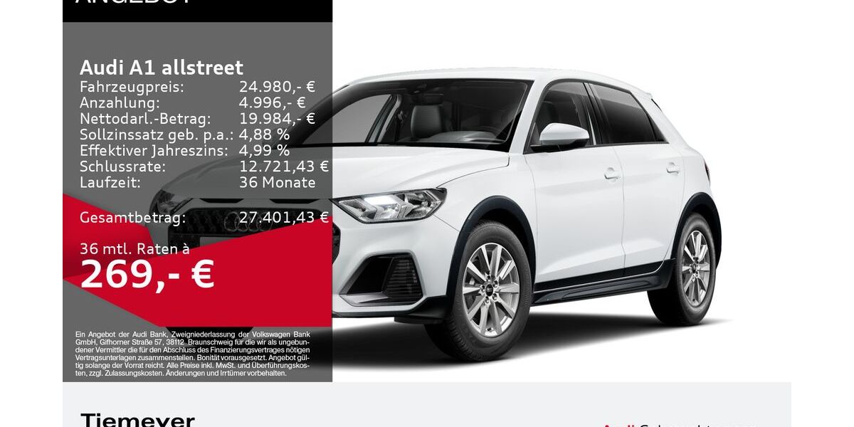 Audi A1 3.605 km 24.980 &euro; Plettenberg 58840