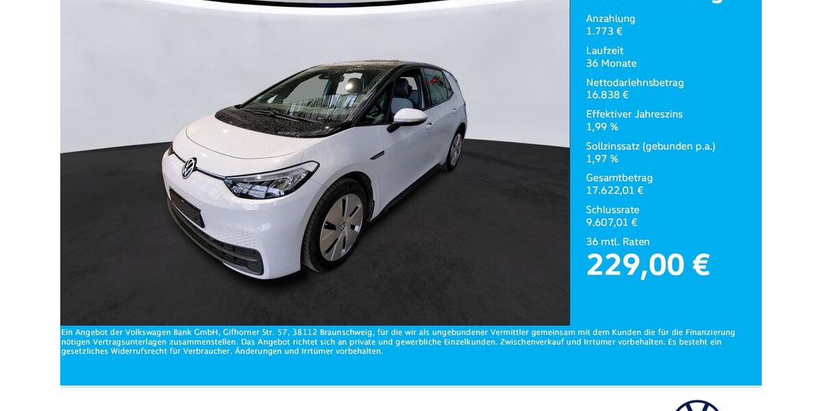 VW ID.3 39.822 km 18.611 &euro; Unna 59423